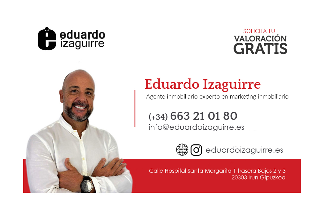 Agente inmobiliario especializado en la compra venta de pisos y casas en Irun, Hondarribia, Zarautz o Donostia